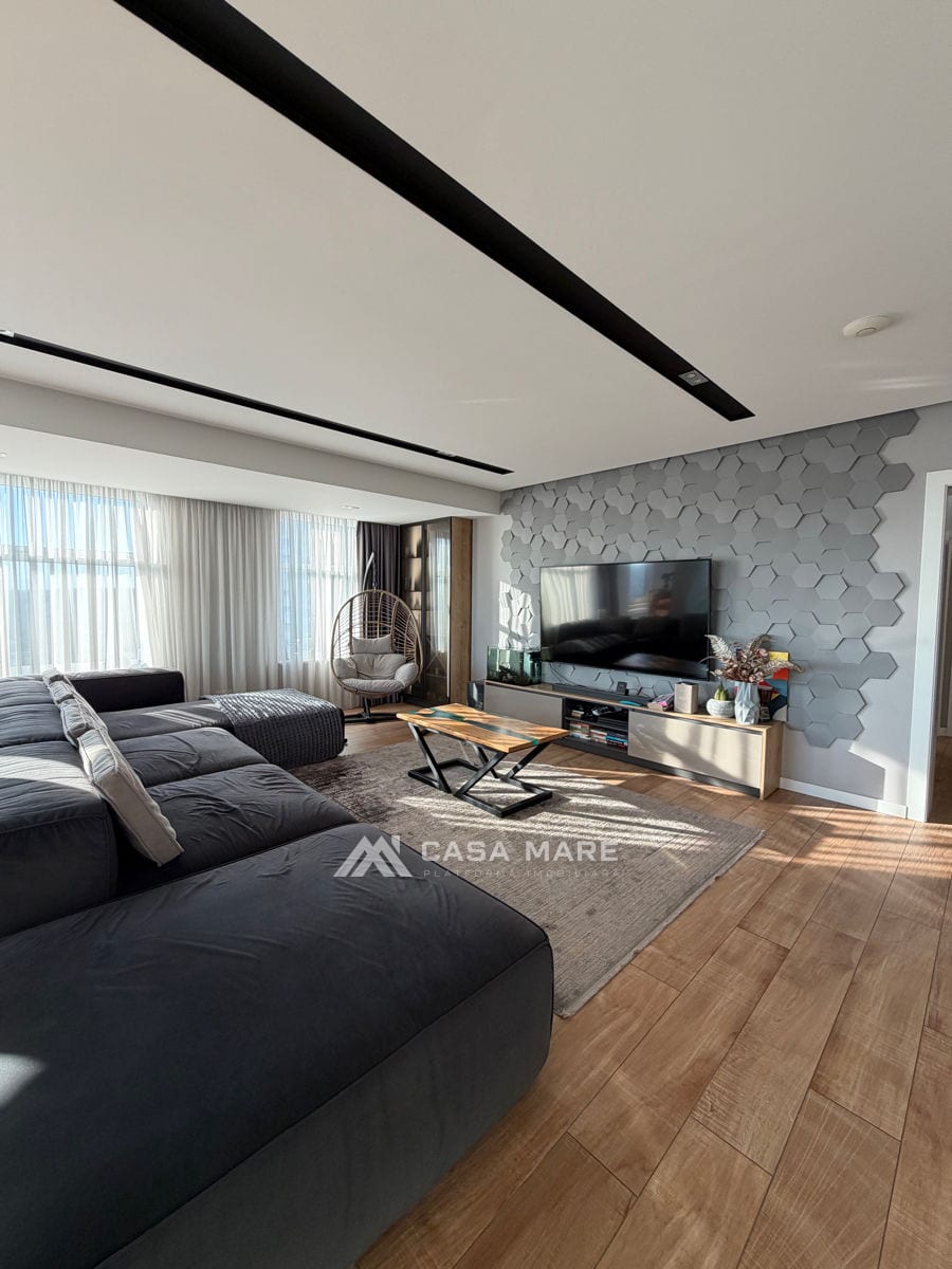 2-комнатная квартира, 115 м², Рышкановка, Кишинёв 5