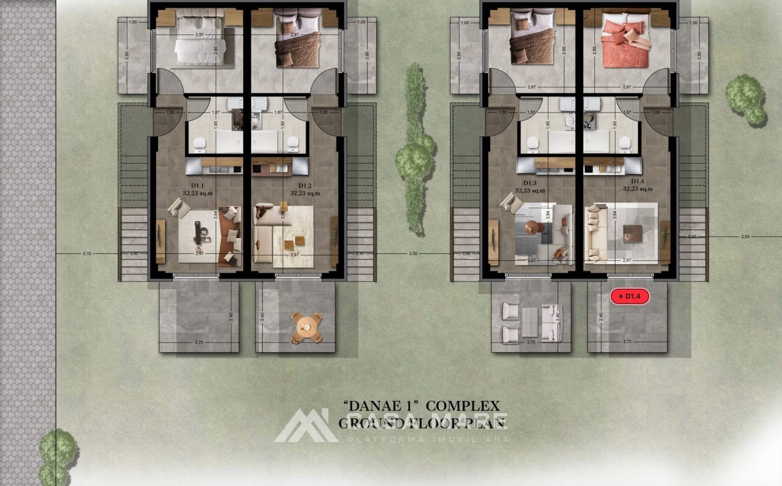 Complexul Danae 1 | Paralia Ofryniou, Kavala, Grecia 14