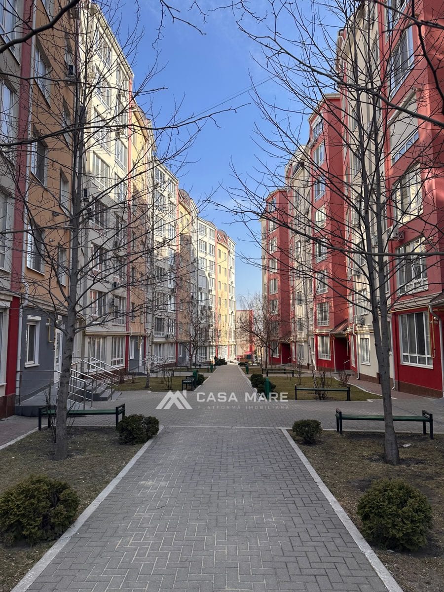 3-комнатная квартира, 80 м², Телецентр, Кишинёв 10