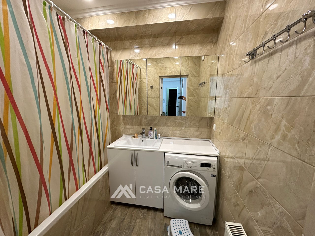 3-комнатная квартира, 92 м², Телецентр, Кишинёв 6