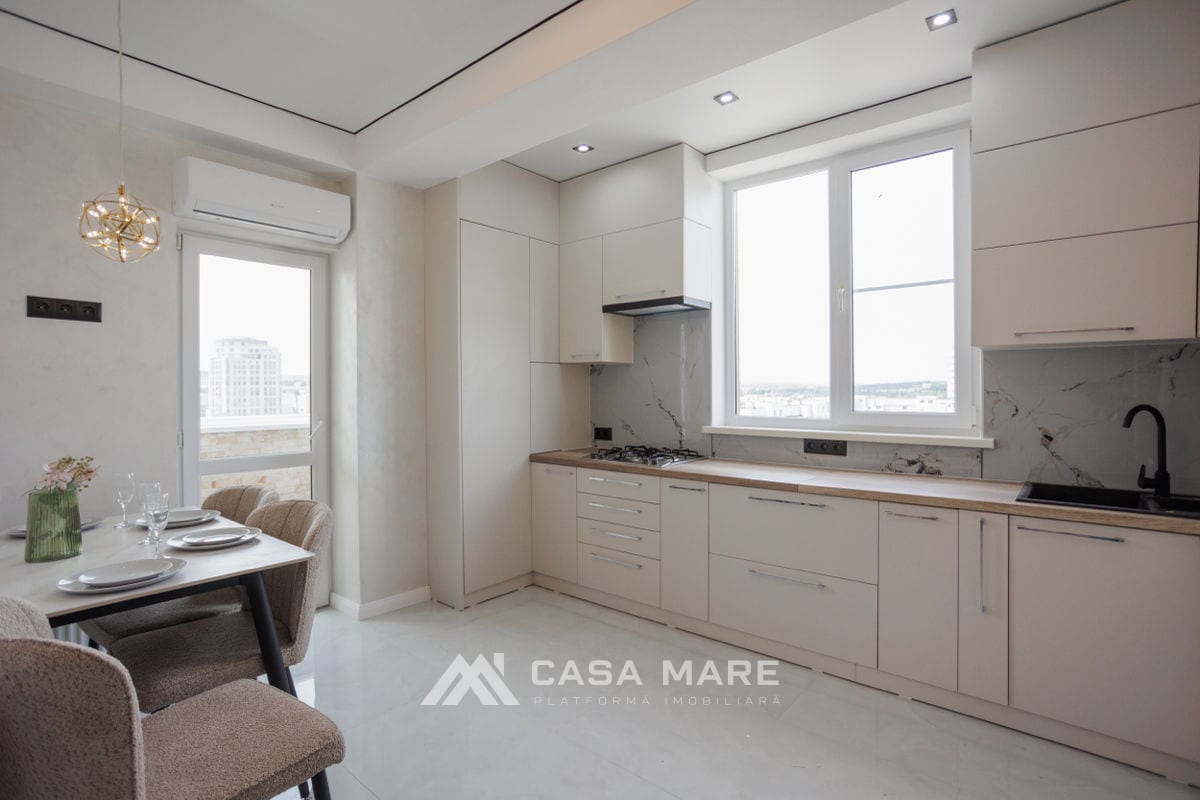 Apartament cu 2 camere, 53 m², Centru, Chișinău 5