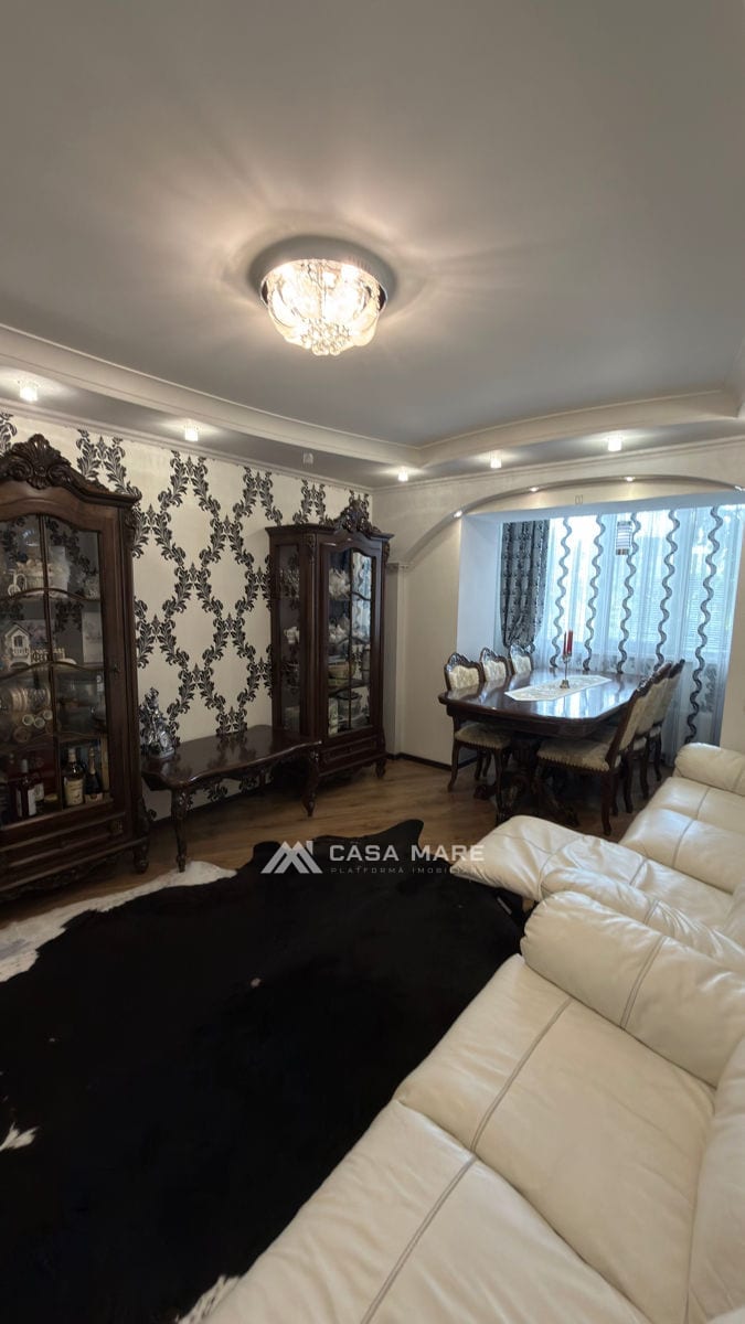 3-комнатная квартира, 75 м², Унгены 6
