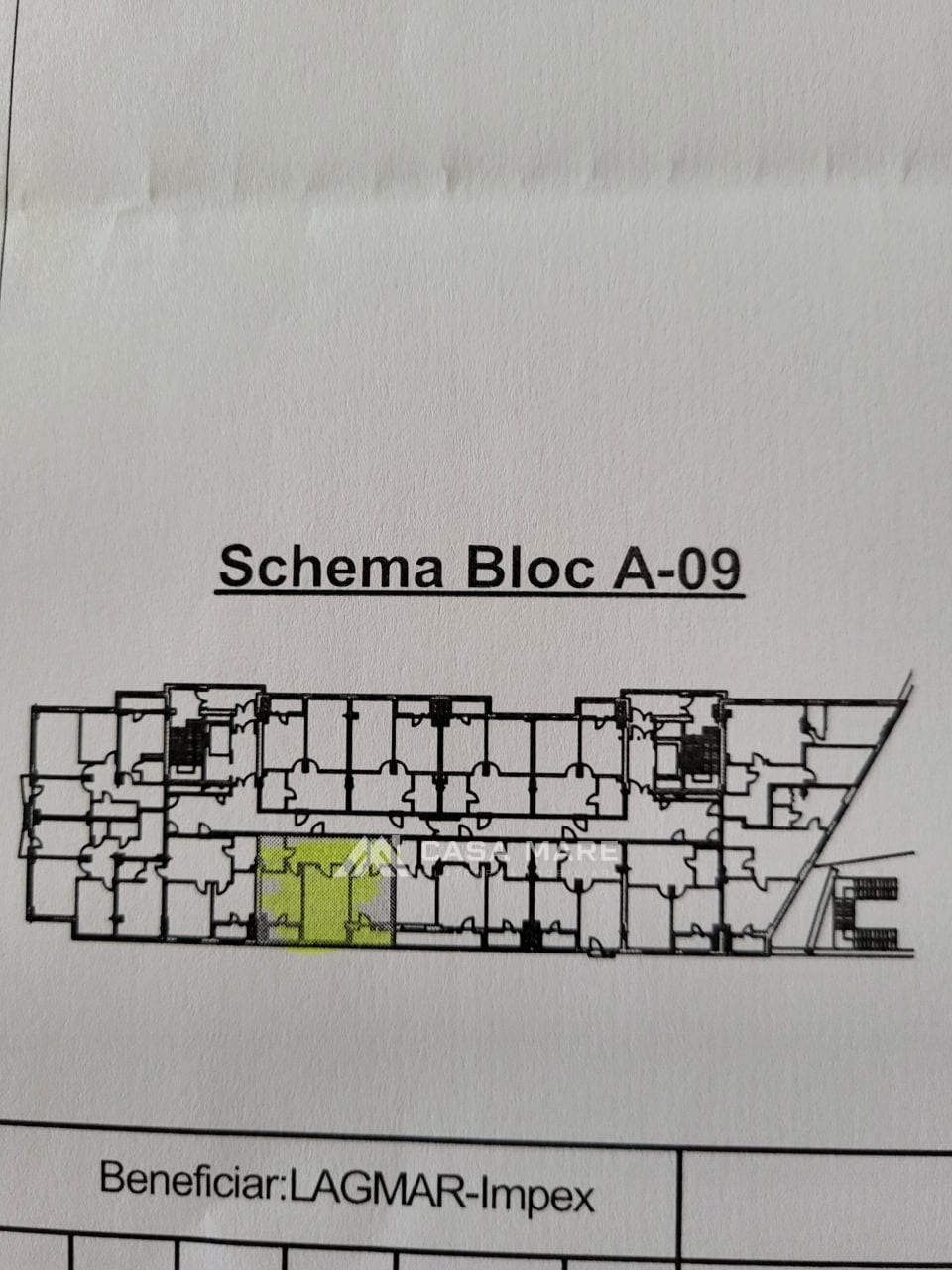 2-комнатная квартира, 63 м², Старая Почта, Кишинёв 3