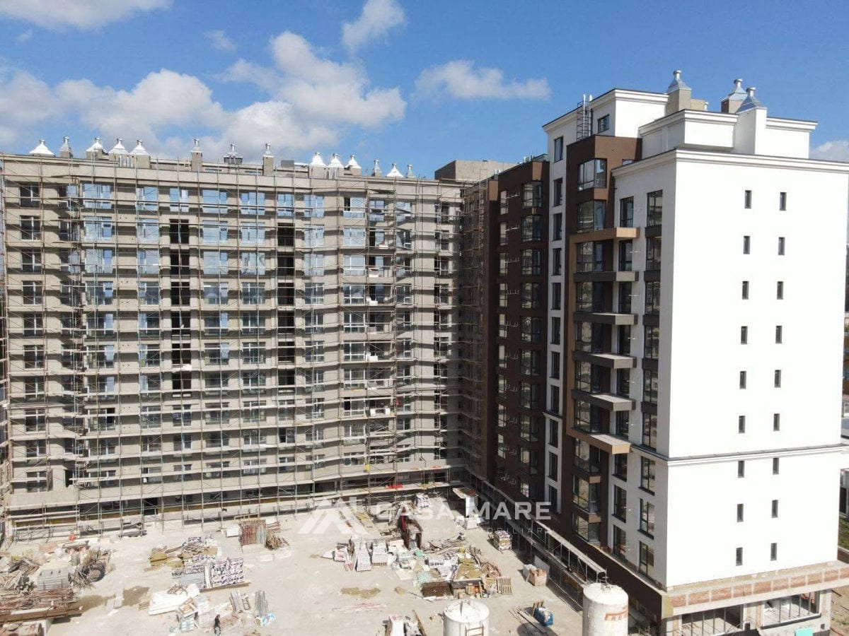 1-комнатная квартира, 47 м², Рышкановка, Кишинёв 5