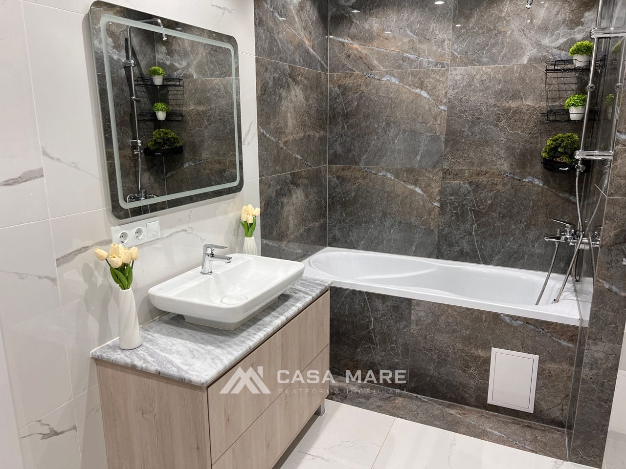 2-комнатная квартира, 66 м², Буюканы, Кишинёв 4