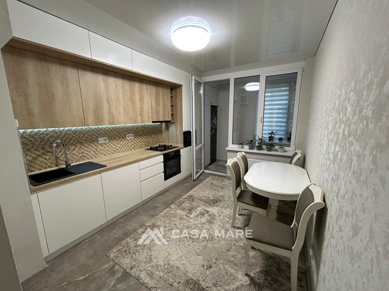 2-комнатная квартира, 60 м², Буюканы, Кишинёв 4