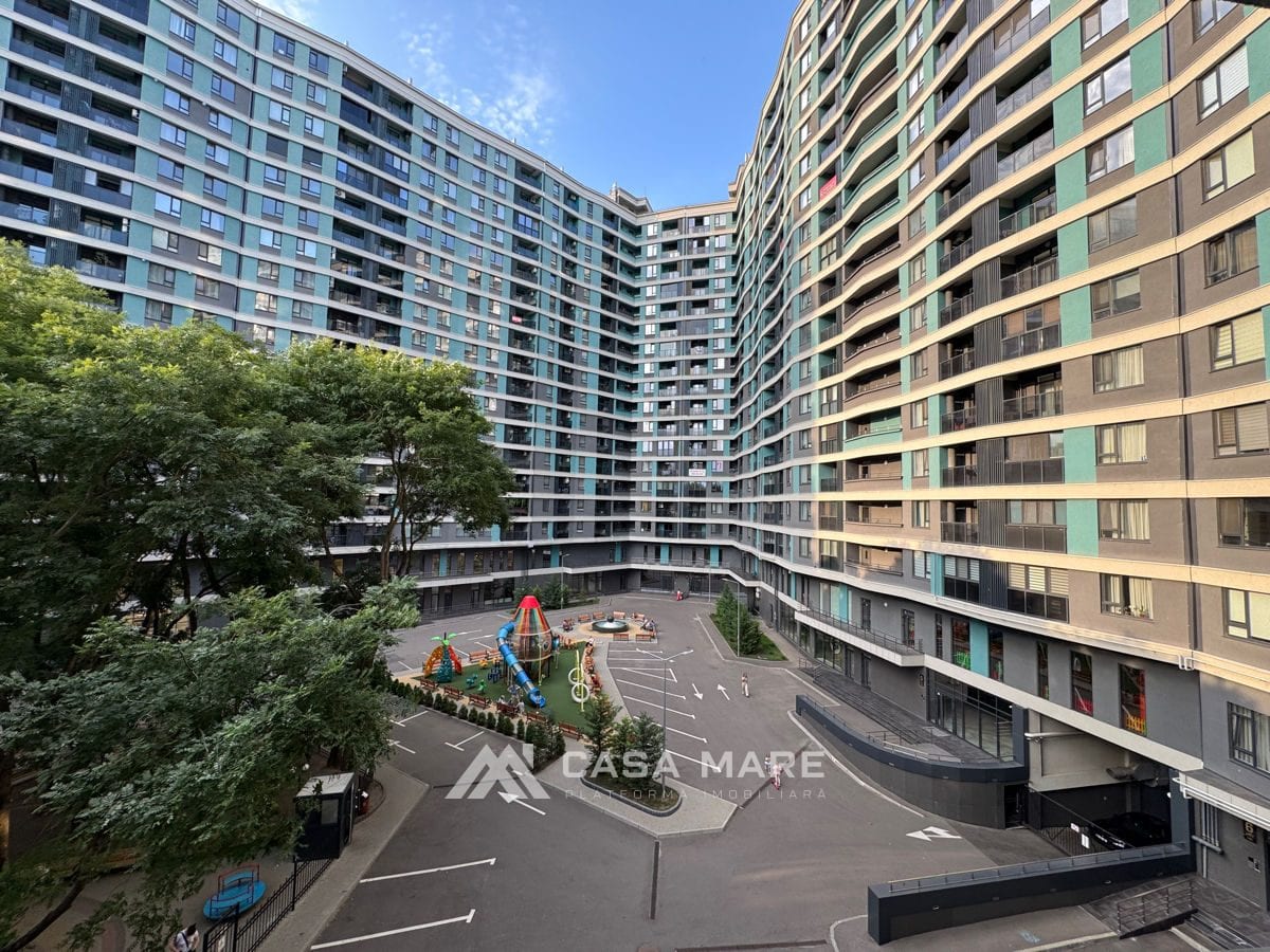 1-комнатная квартира, 47 м², Рышкановка, Кишинёв 1