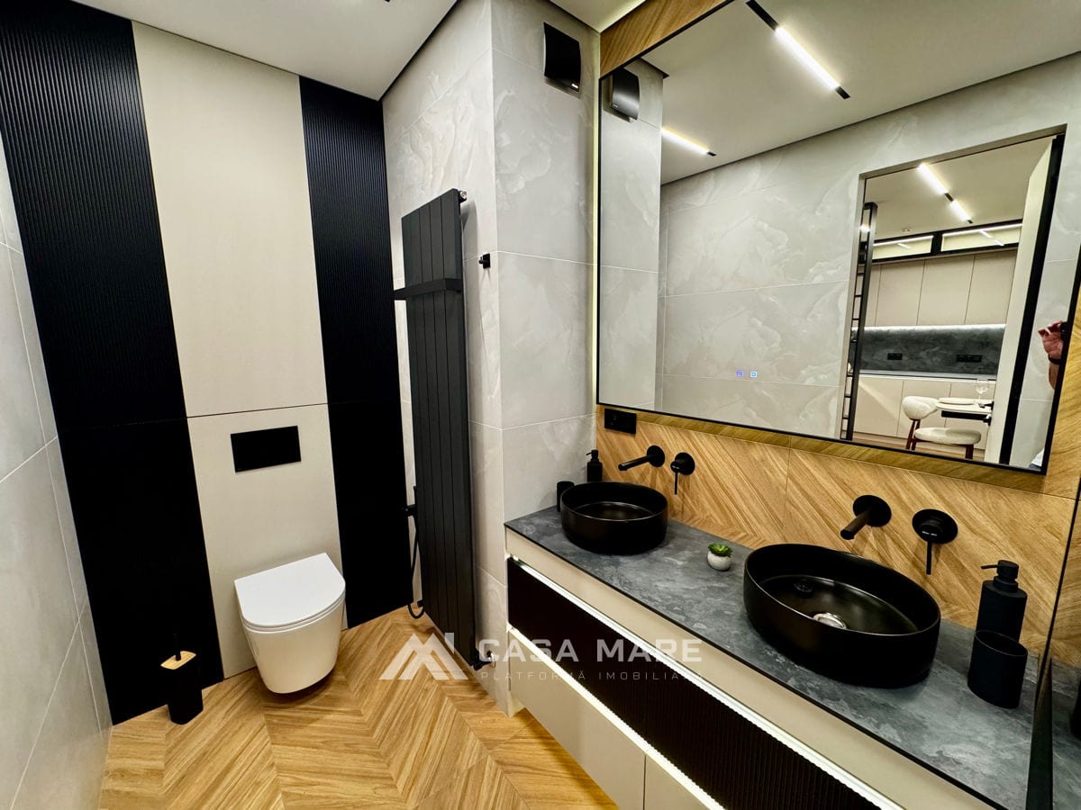 2-комнатная квартира, 55 м², Чеканы, Кишинёв 8