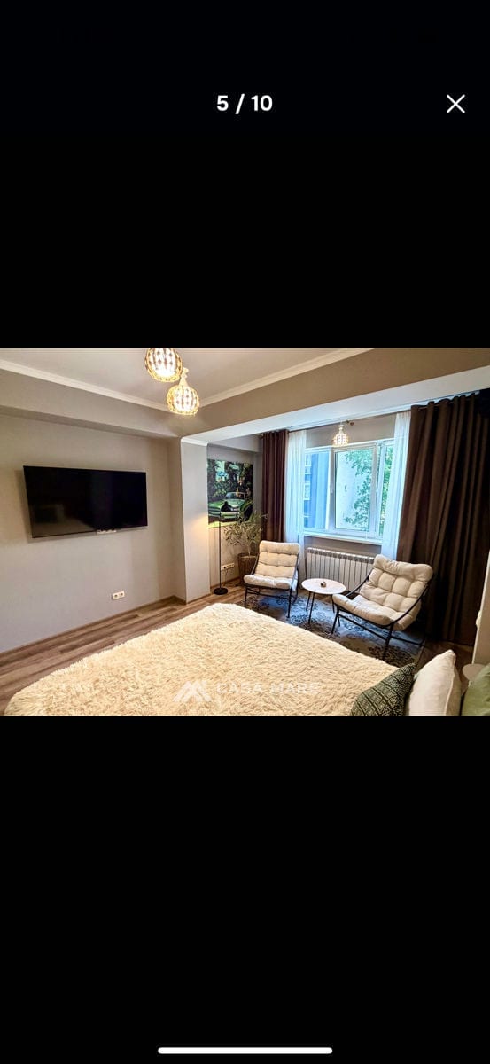 Apartament cu 1 cameră, 43 m², Râșcani, Chișinău 3