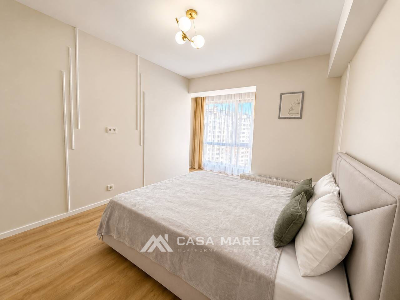 2-комнатная квартира, 64 м², Чеканы, Кишинёв 3