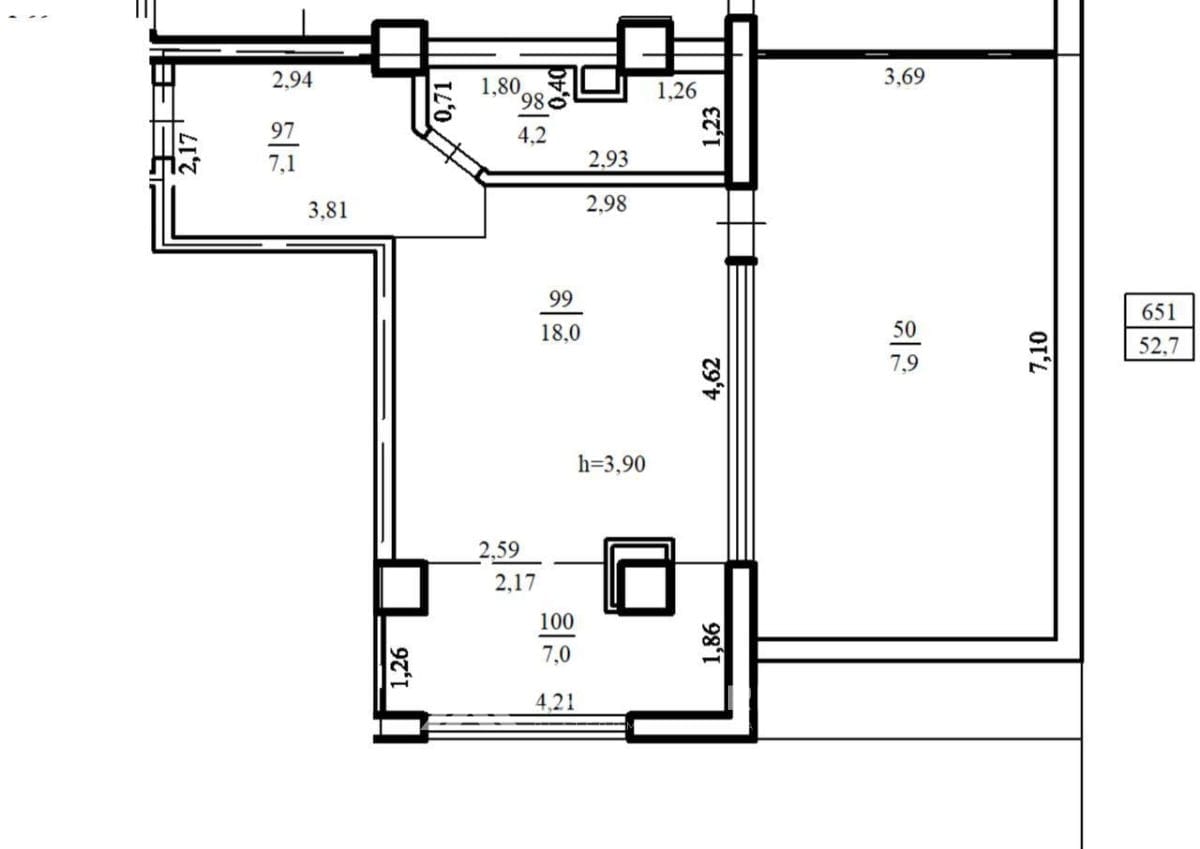 Apartament cu 1 cameră, 52 m², Botanica, Chișinău 10
