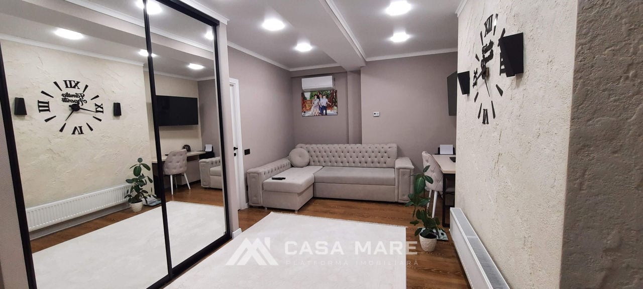 2-комнатная квартира, 65 м², Ботаника, Кишинёв 1