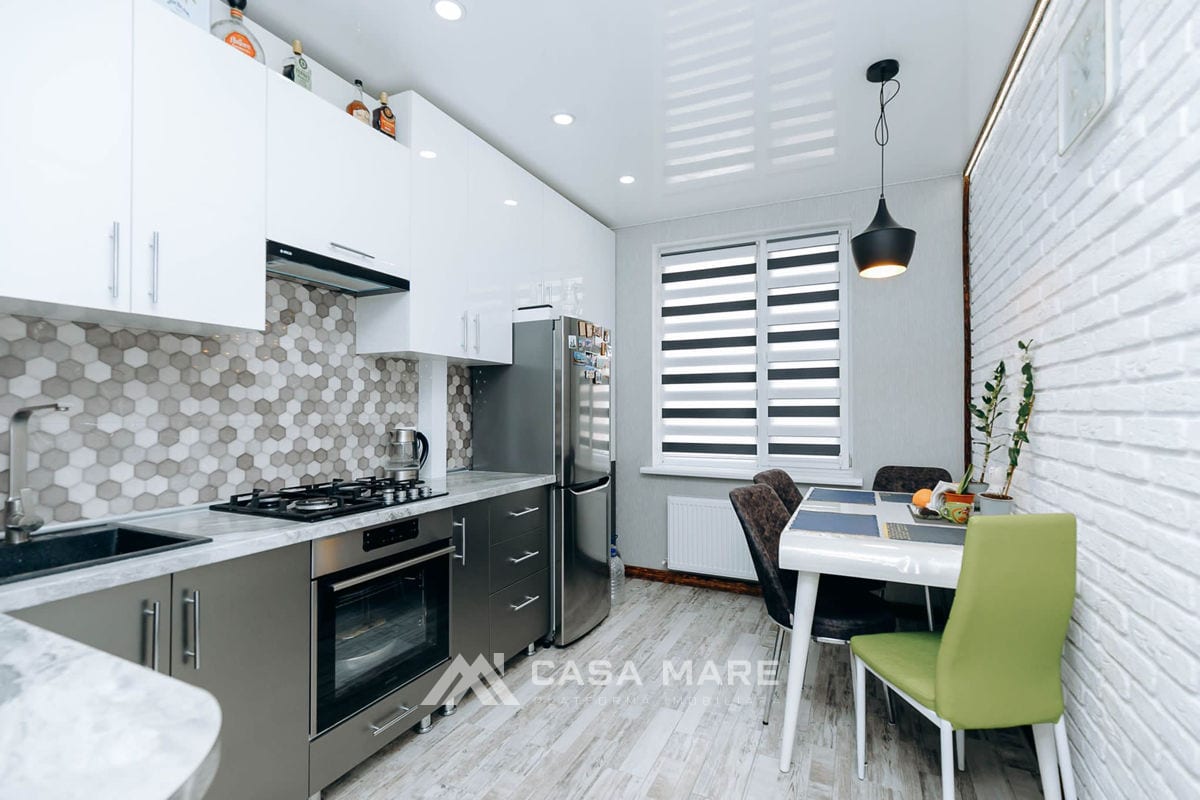 2-комнатная квартира, 55 м², Чеканы, Кишинёв 1