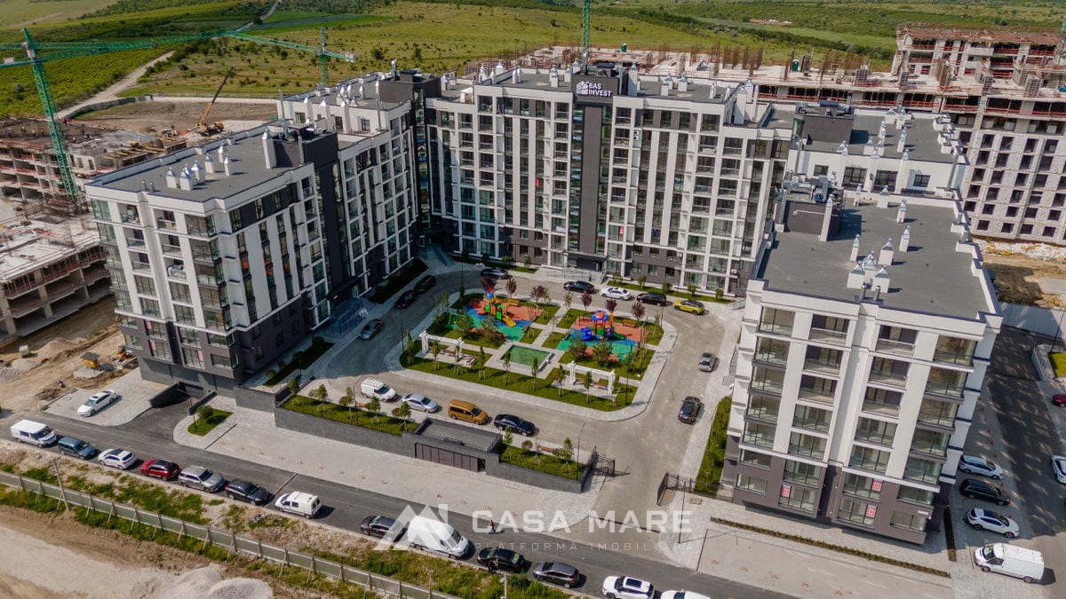 1-комнатная квартира, 48 м², Дурлешты 20