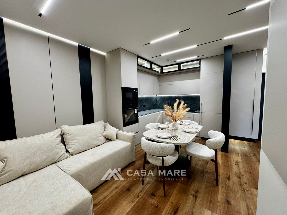 2-комнатная квартира, 55 м², Чеканы, Кишинёв 6