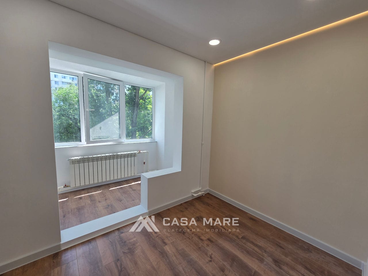 2-комнатная квартира, 55 м², Ботаника, Кишинёв 3