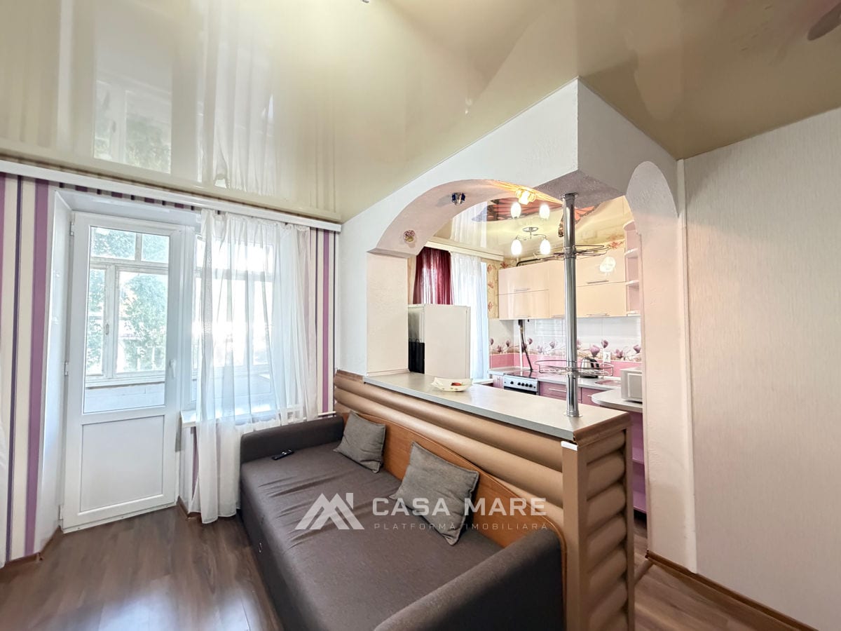 2-комнатная квартира, 45 м², Телецентр, Кишинёв 3