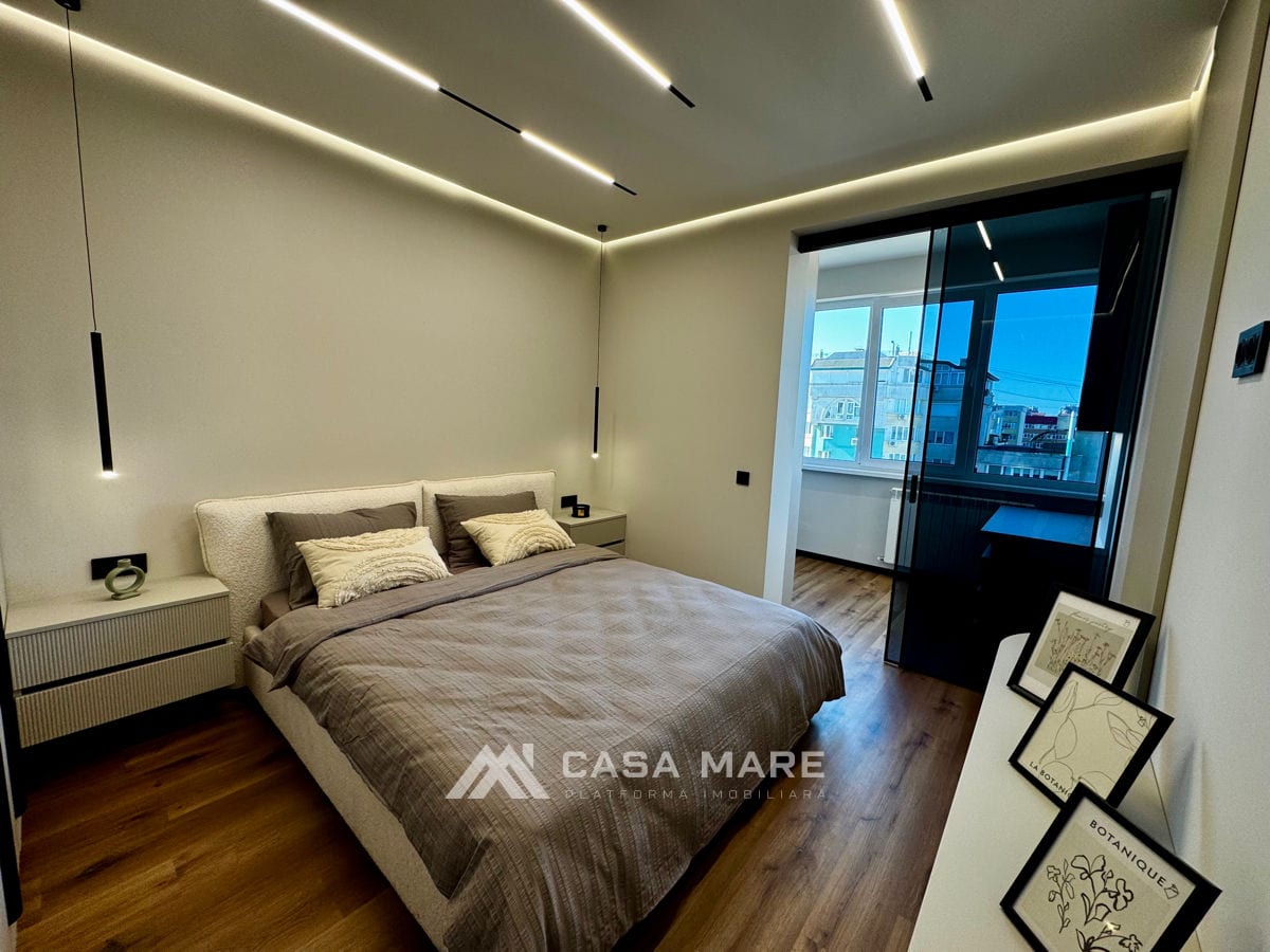 2-комнатная квартира, 55 м², Чеканы, Кишинёв 2