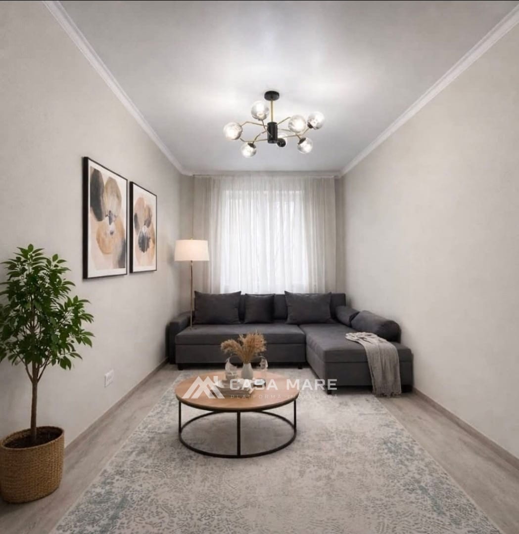 3-комнатная квартира, 60 м², 9 cartier, Bălți 2