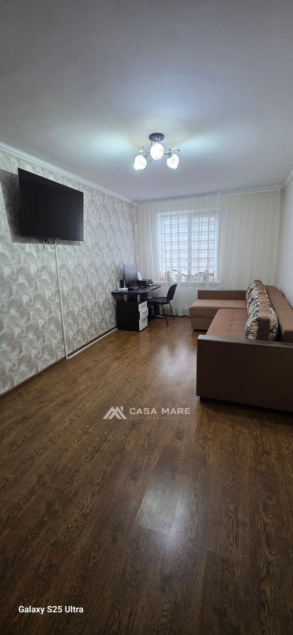 2-комнатная квартира, 53 м², Чеканы, Кишинёв 2