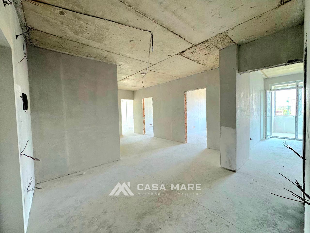 3-комнатная квартира, 91 м², Чеканы, Кишинёв 7