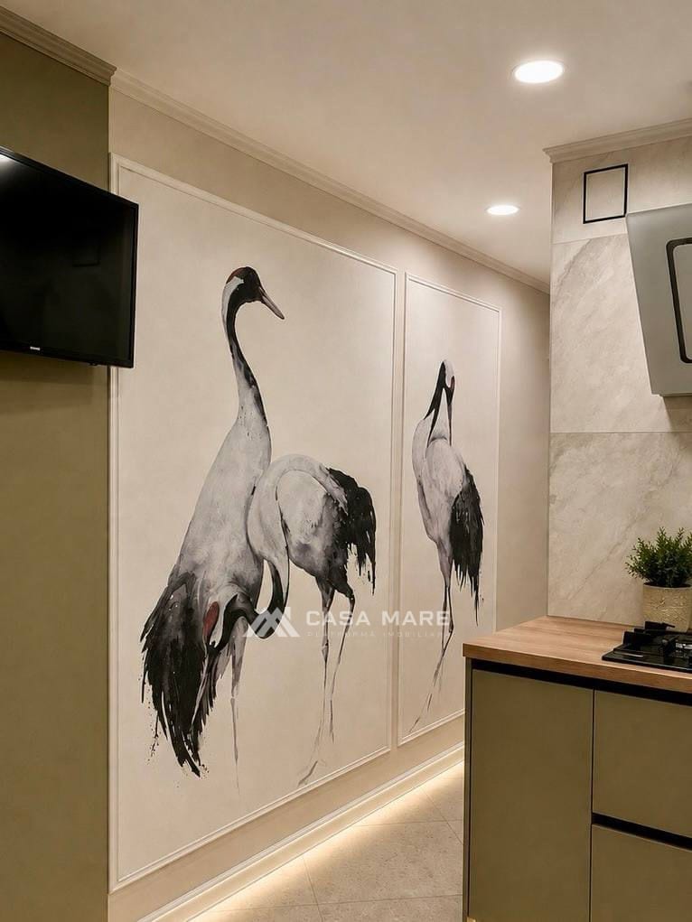 1-комнатная квартира, 42 м², Чеканы, Кишинёв 5