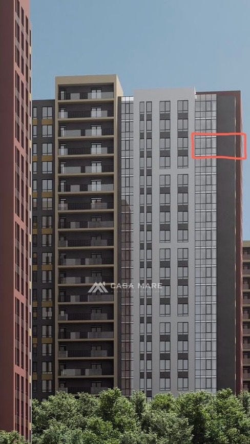 2-комнатная квартира, 54 м², Ботаника, Кишинёв 2