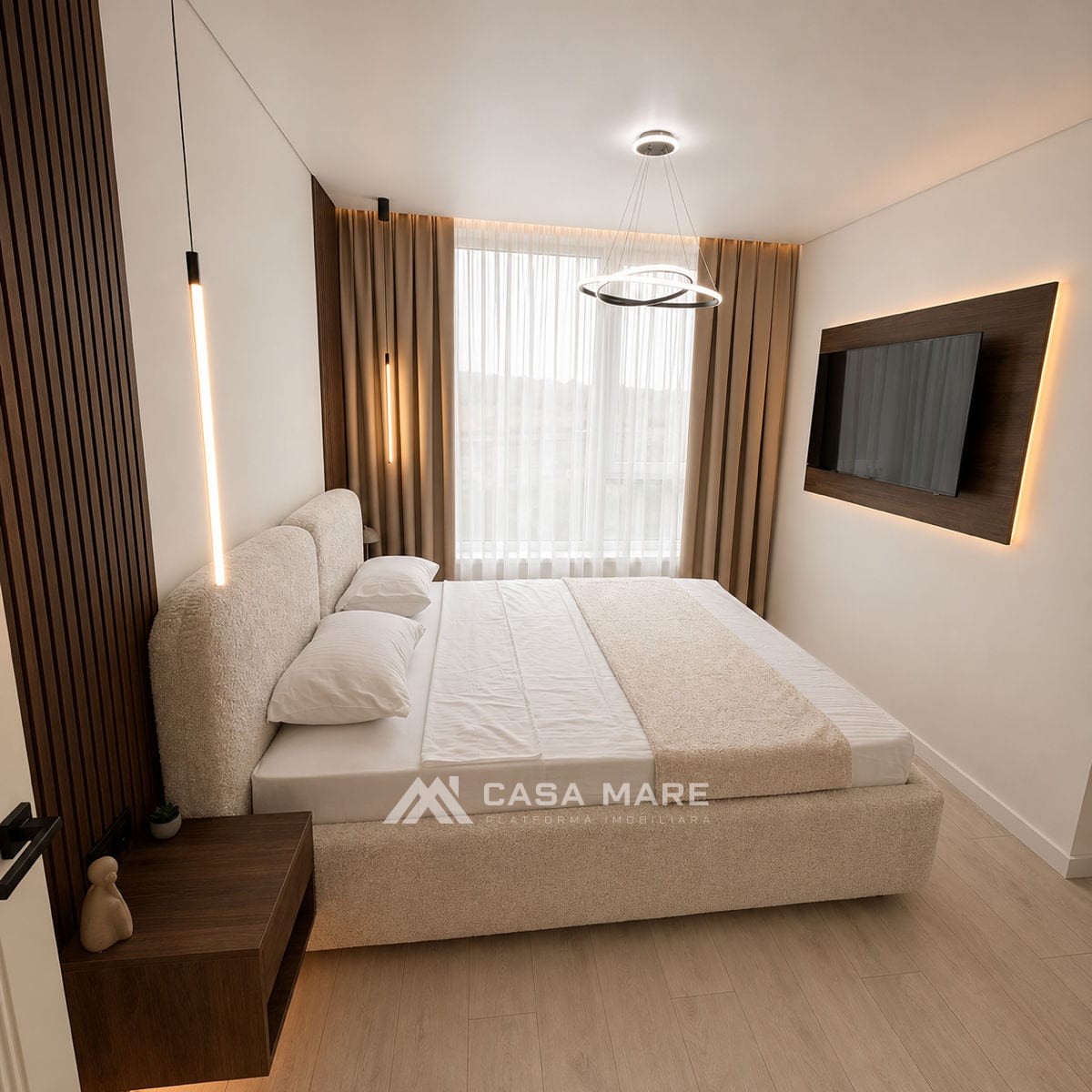 Apartament cu 2 camere, 53 m², Codru 2