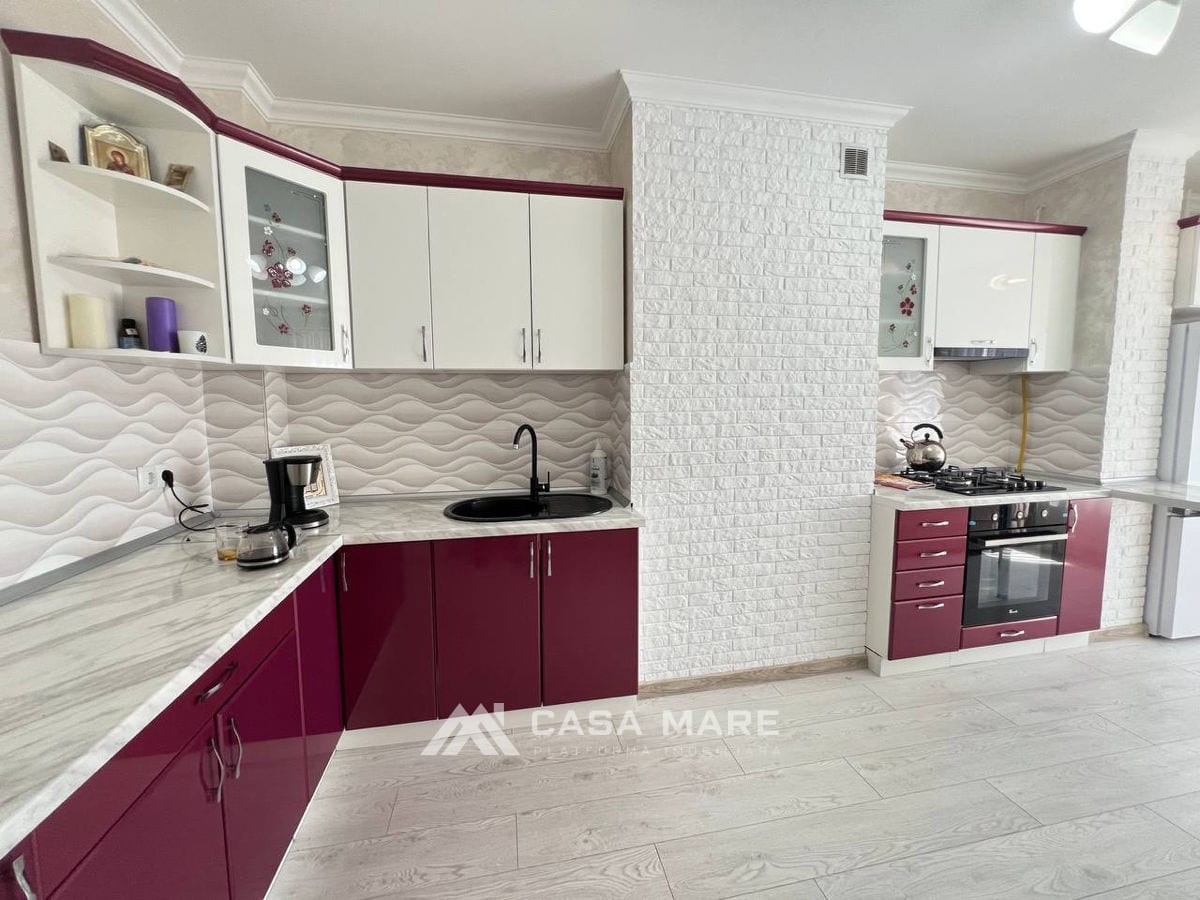 1-комнатная квартира, 45 м², Ботаника, Кишинёв 3