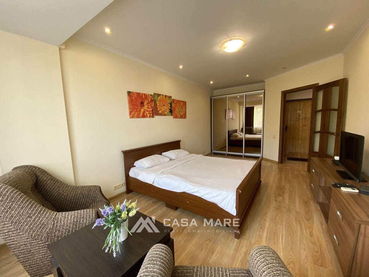 Apartament cu 1 cameră, 42 m², Centru, Chișinău 3