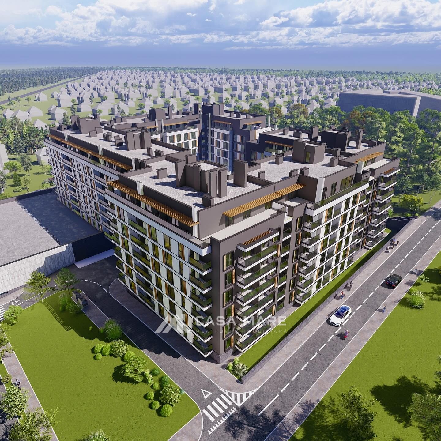 2-комнатная квартира, 72 м², Думбрава 1