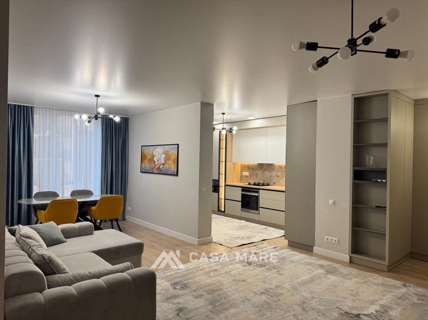 3-комнатная квартира, 90 м², Рышкановка, Кишинёв 5