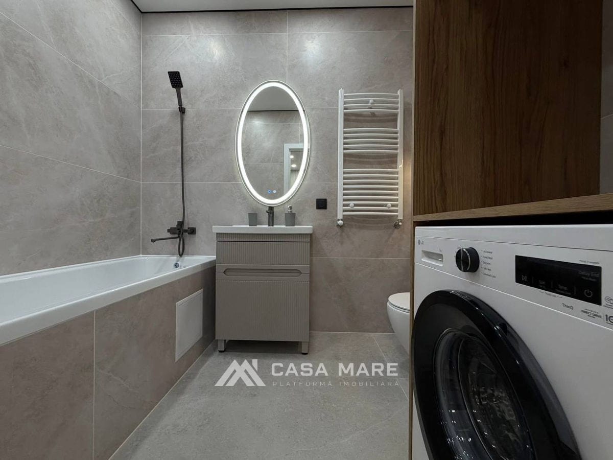 1-комнатная квартира, 40 м², Ботаника, Кишинёв 8