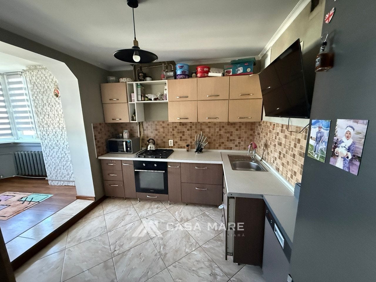 3-комнатная квартира, 71 м², Центр, Кишинёв 5