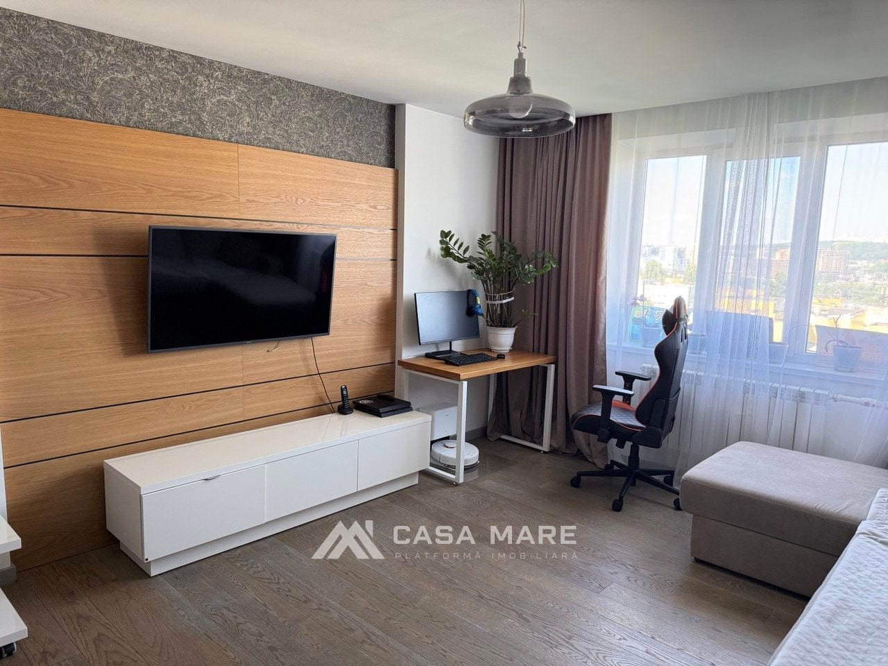 3-комнатная квартира, 71 м², Центр, Кишинёв 2