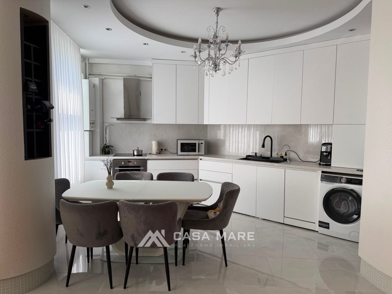 3-комнатная квартира, 117 м², Рышкановка, Кишинёв 7