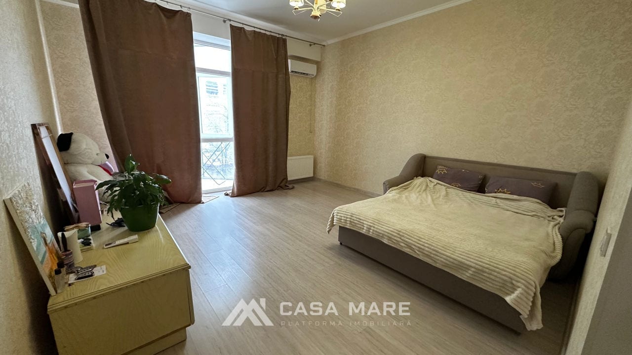 1-комнатная квартира, 53 м², Чеканы, Кишинёв 2