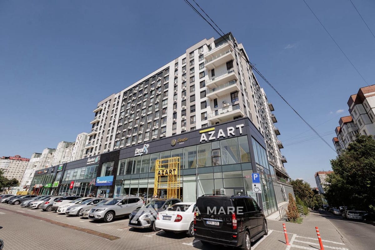 2-комнатная квартира, 66 м², Чеканы, Кишинёв 10