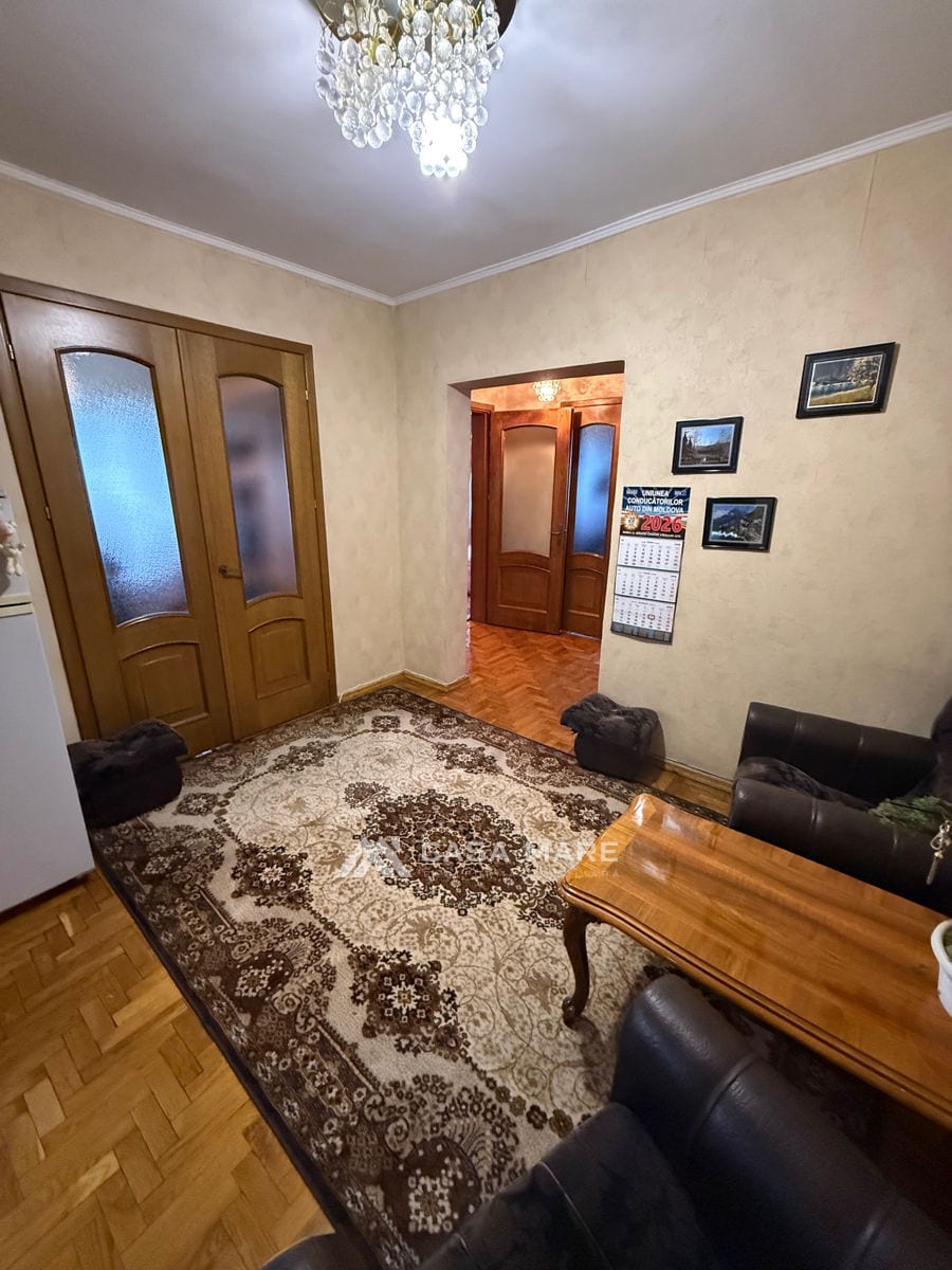 2-комнатная квартира, 58 м², Ботаника, Кишинёв 4