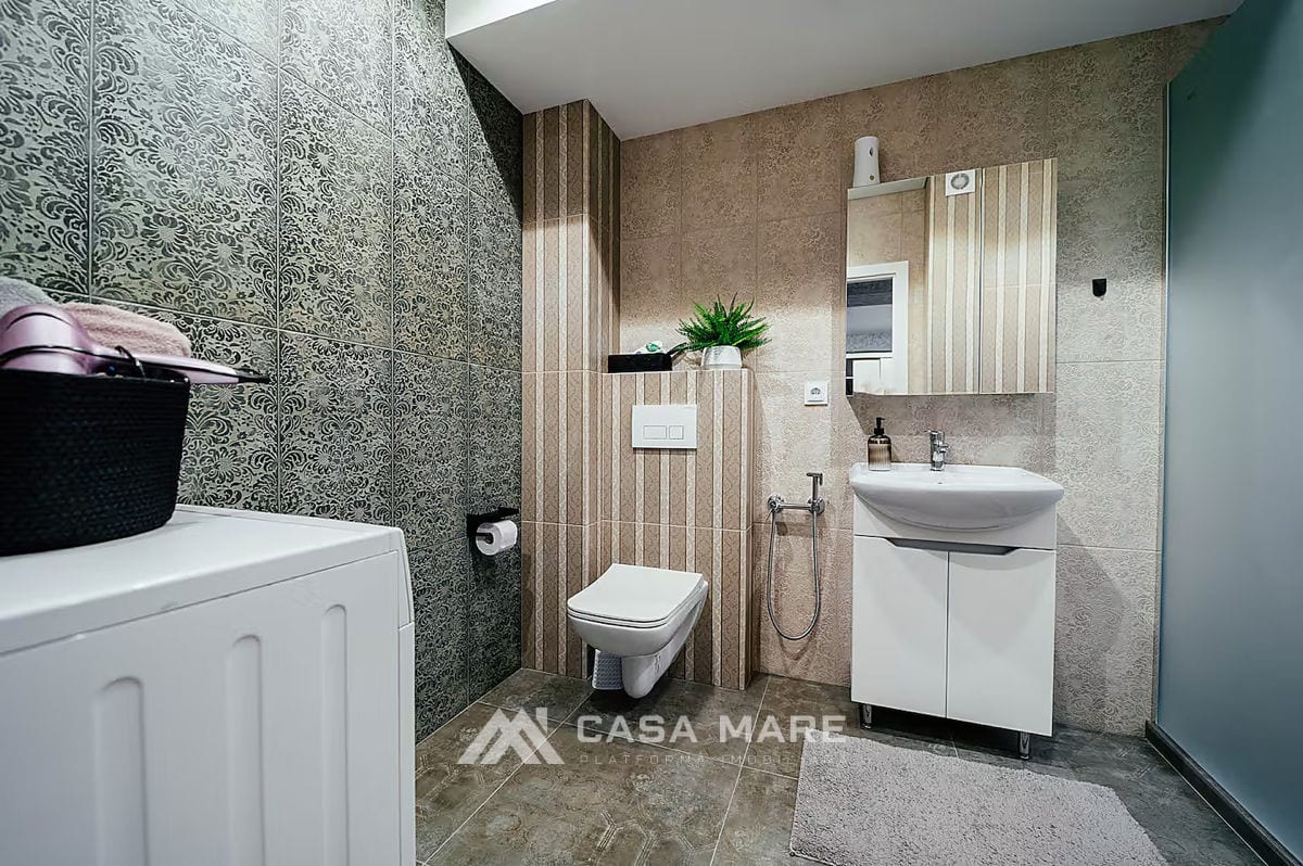 1-комнатная квартира, 53 м², Центр, Кишинёв 9