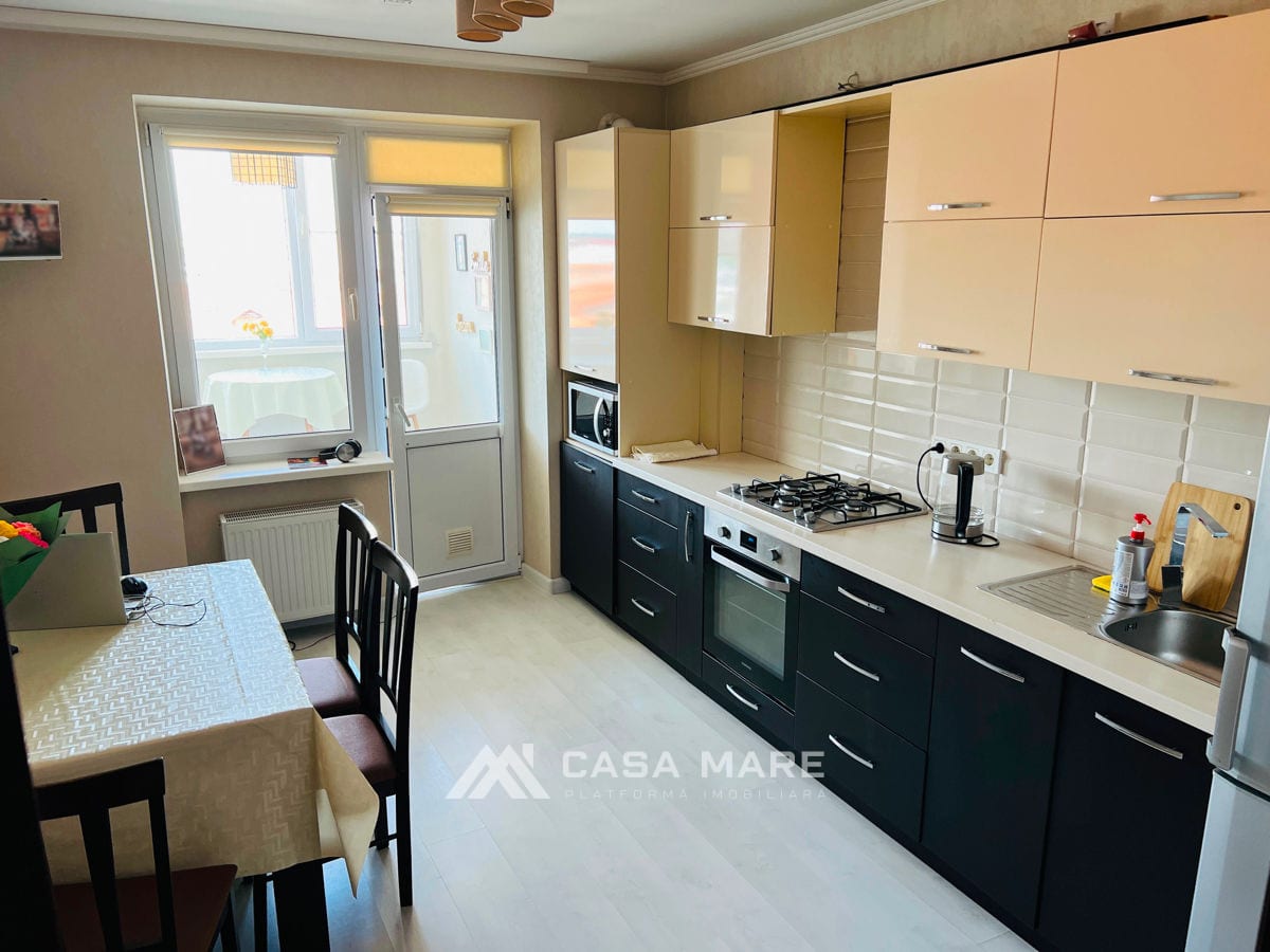 1-комнатная квартира, 56 м², Буюканы, Кишинёв 4