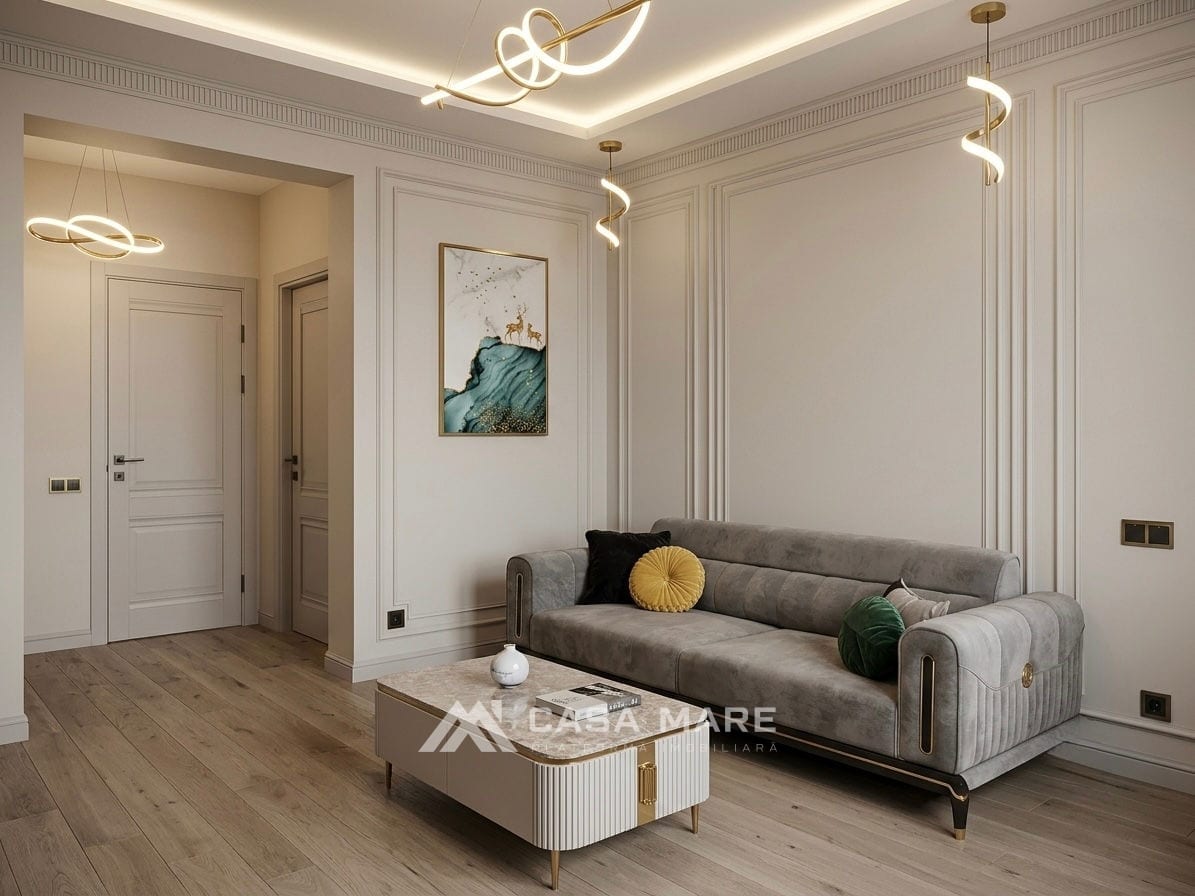 Apartament cu 2 camere, 75 m², Centru, Chișinău 2