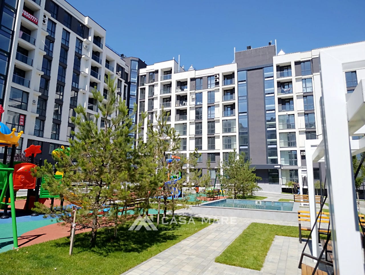 Apartament cu 2 camere, 80 m², Durlești 1