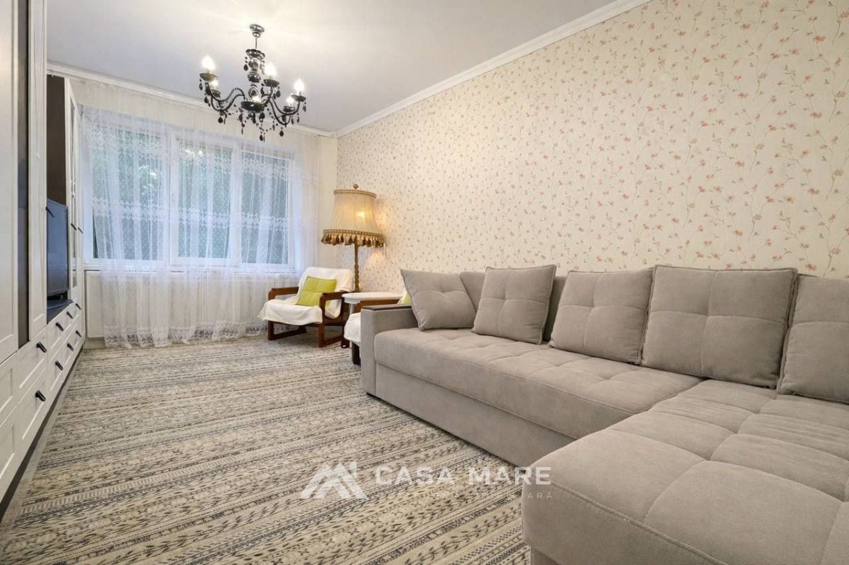 3-комнатная квартира, 74 м², Ботаника, Кишинёв 1