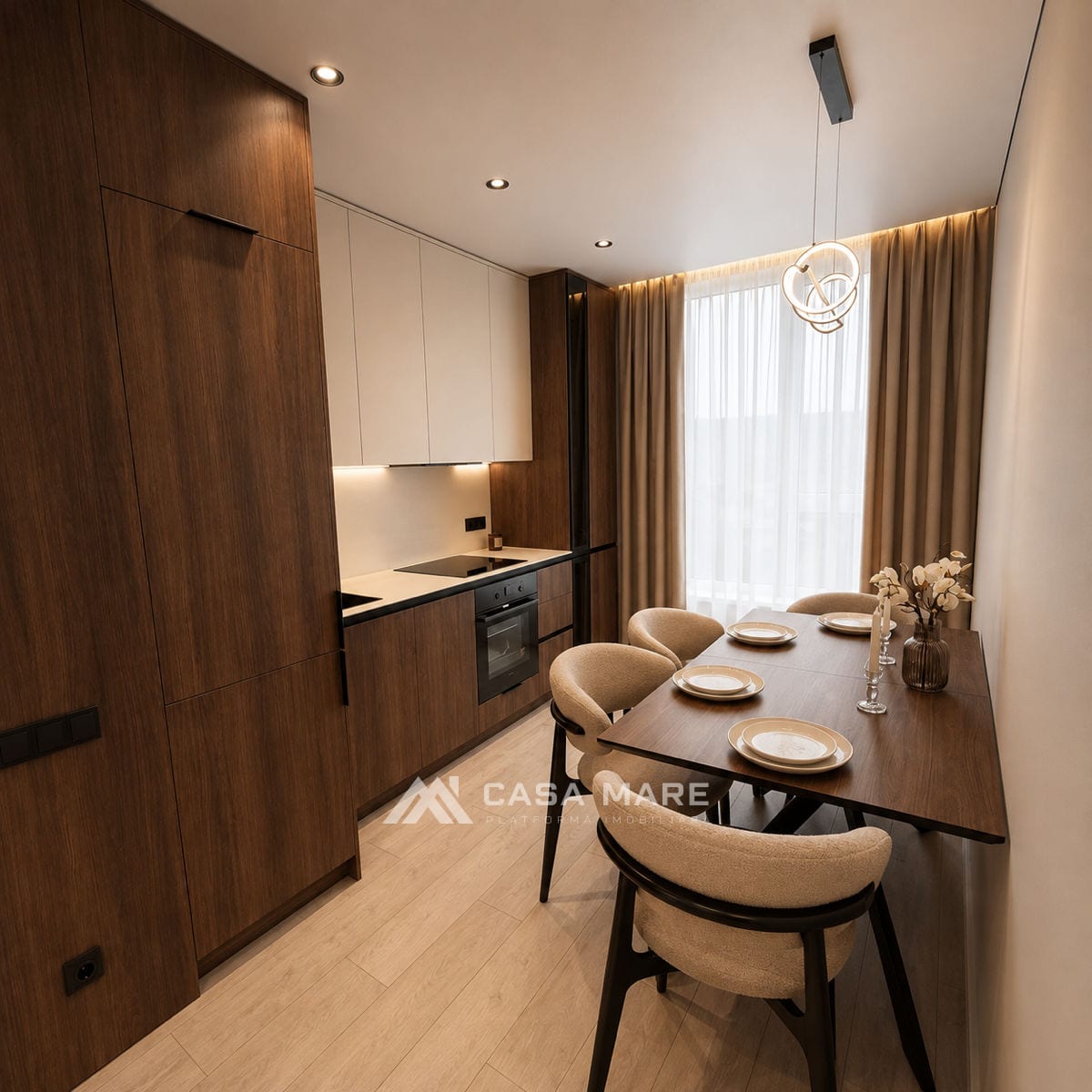 Apartament cu 2 camere, 53 m², Codru 5