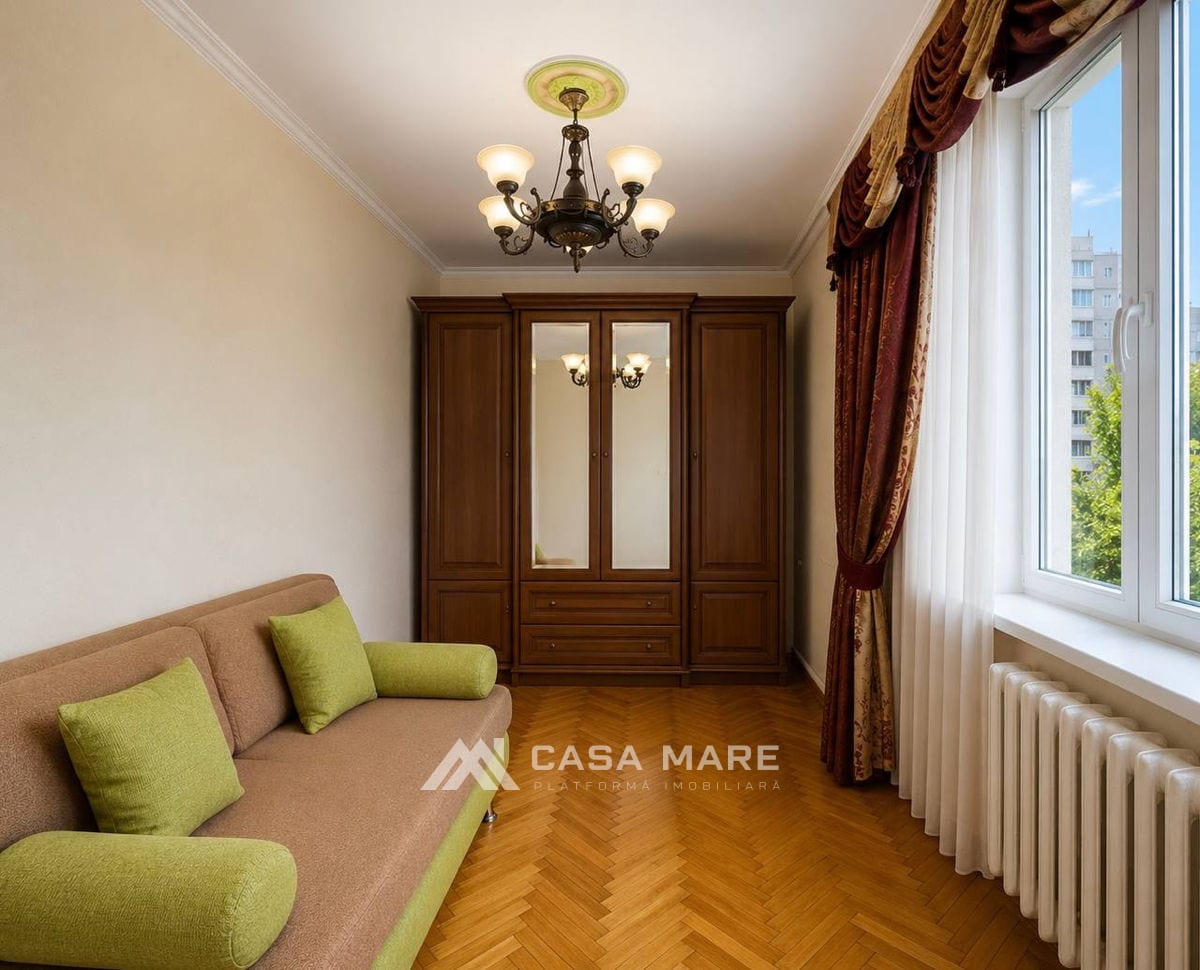2-комнатная квартира, 44 м², Ботаника, Кишинёв 3