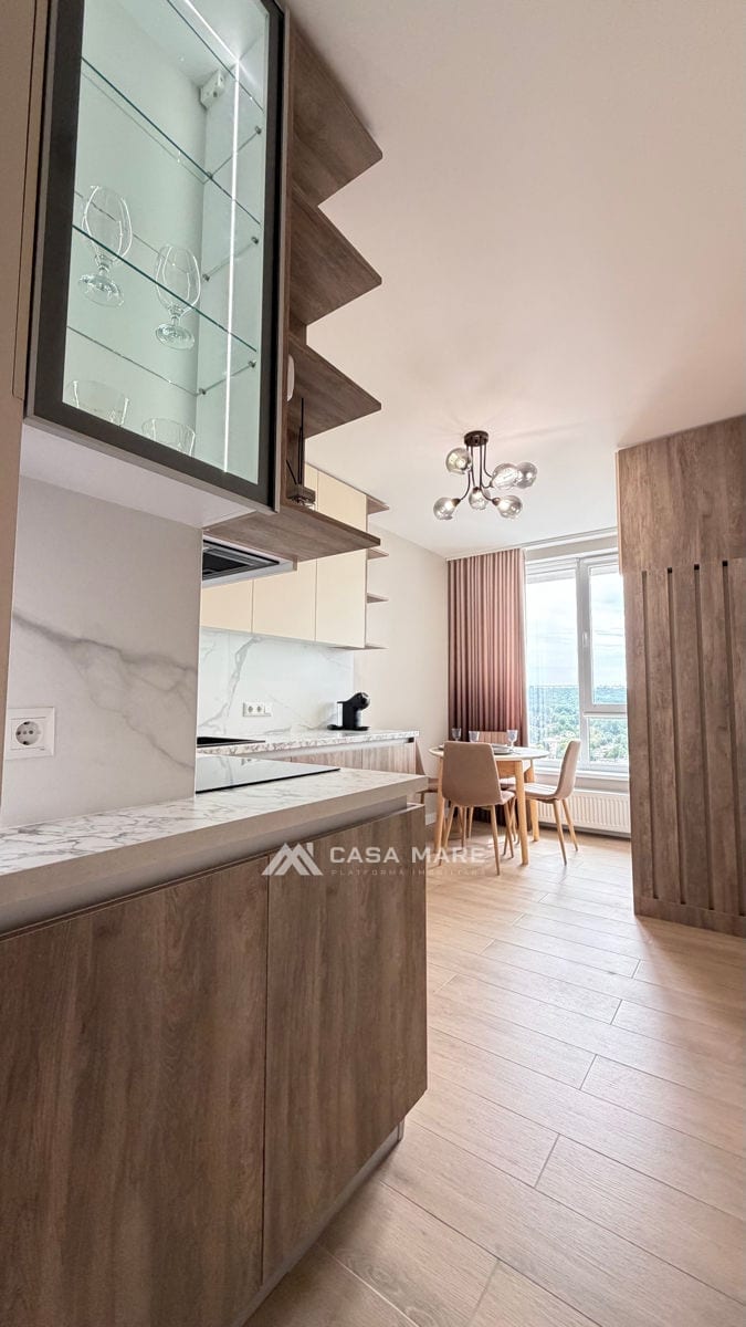 1-комнатная квартира, 42 м², Рышкановка, Кишинёв 3