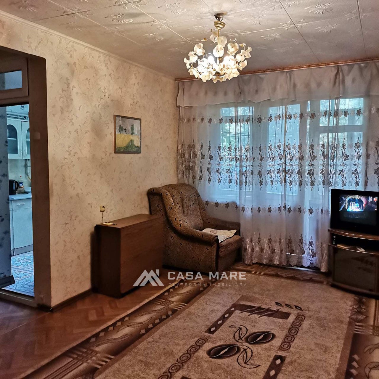 2-комнатная квартира, 45 м², Ботаника, Кишинёв 4