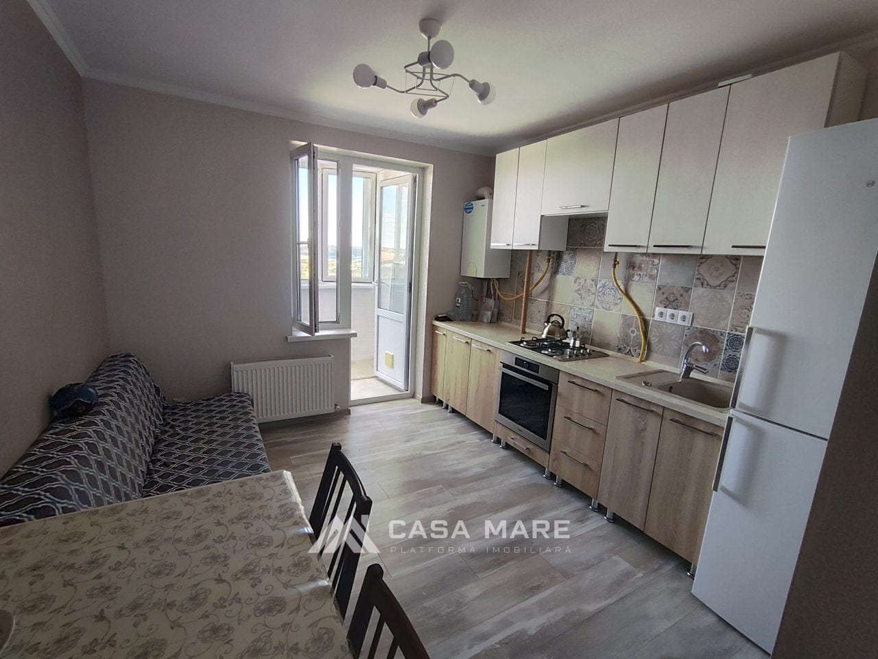 1-комнатная квартира, 41 м², Чеканы, Кишинёв 2