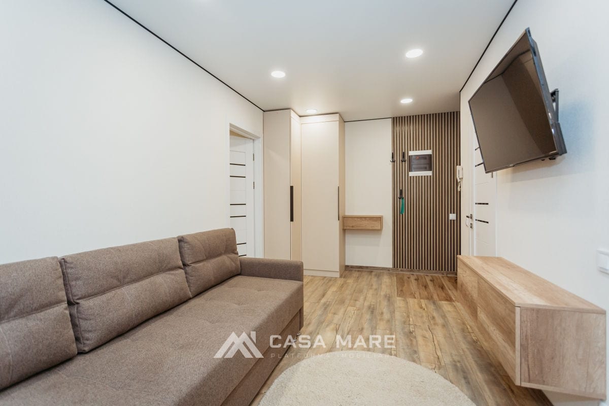Apartament cu 1 cameră, 52 m², Râșcani, Chișinău 2